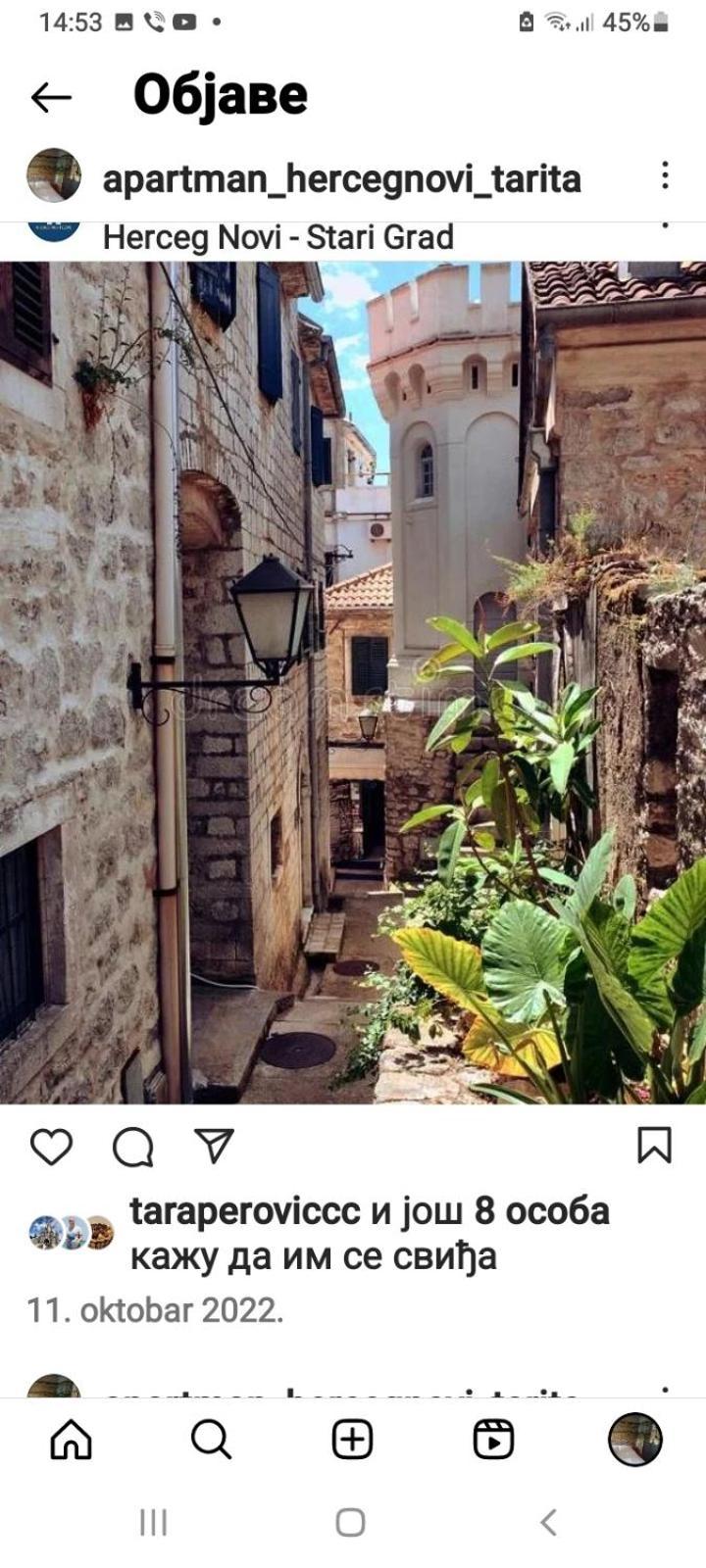 Apartment Tarita Herceg Novi Esterno foto